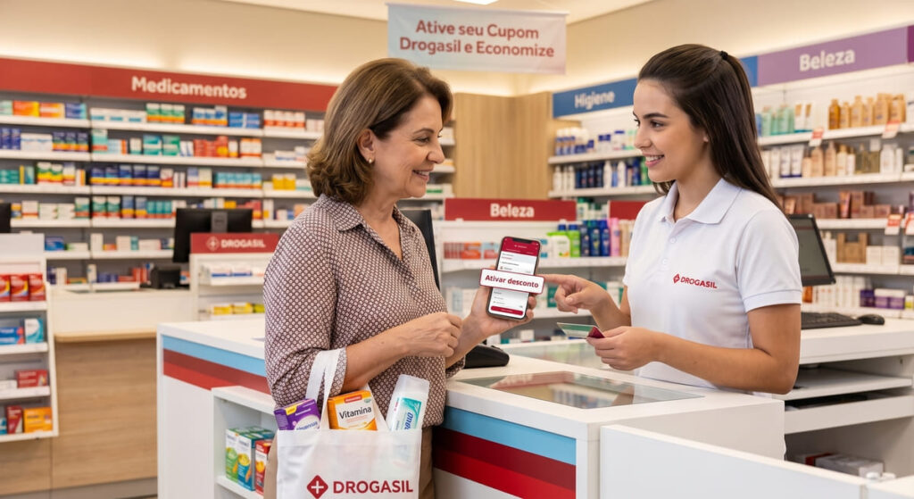 Como ativar o desconto na Drogasil e economizar na sua compra 1 desconto na Drogasil